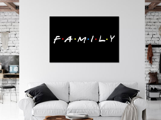 Leinwandbild - Family (1 Part) Wide Artgeist