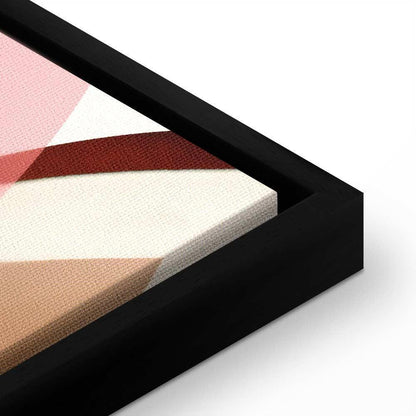 Leinwandbild - Floral Kaleidoscope (1 Part) Vertical