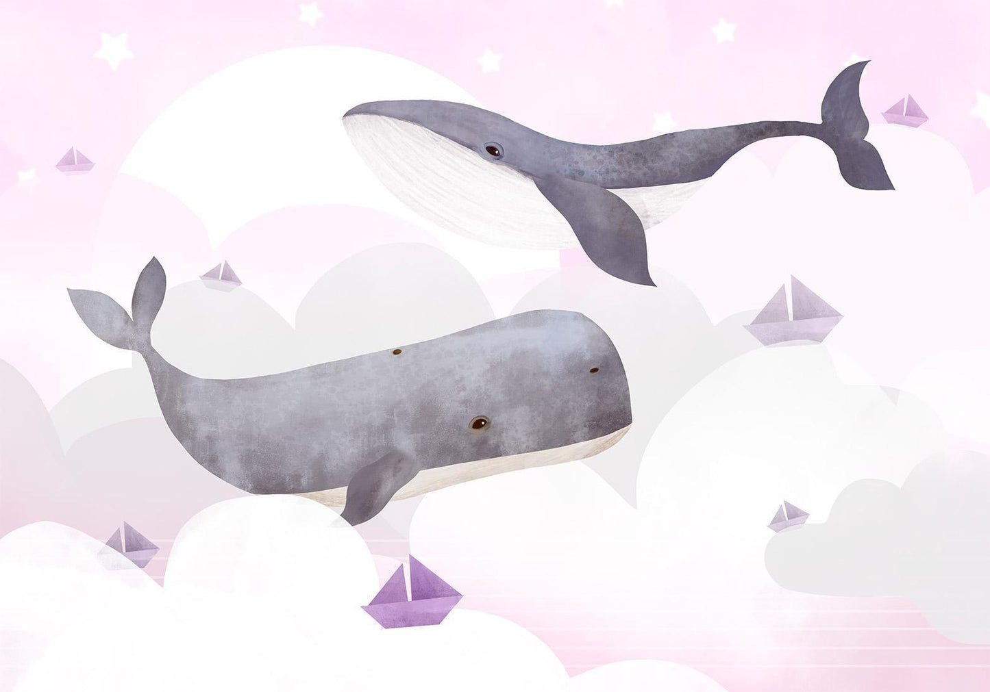 Fototapete - Dream Of Whales - Second Variant Artgeist