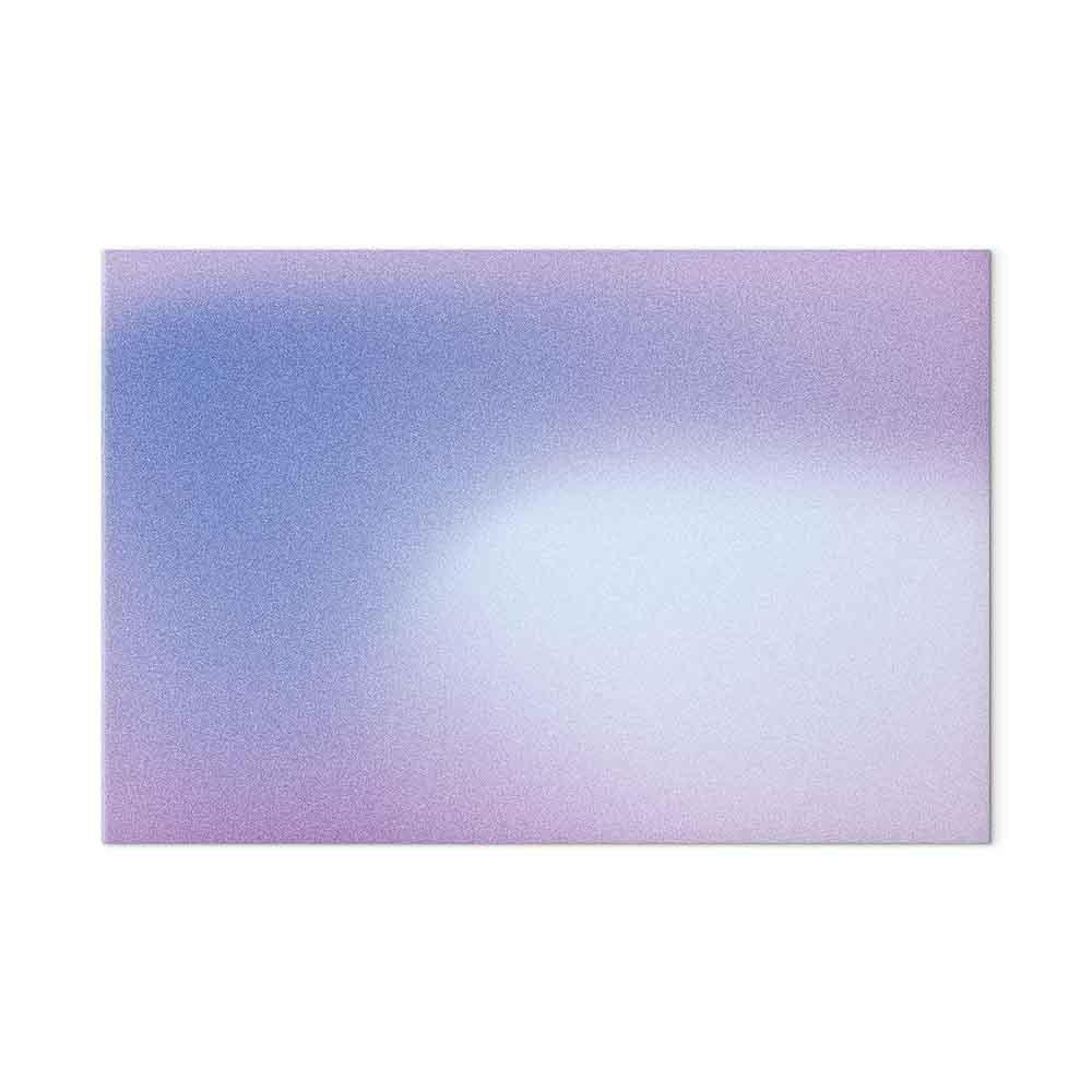 Leinwandbild - Heather Mist - Delicate Gradient Comprising Various Shades of Violet