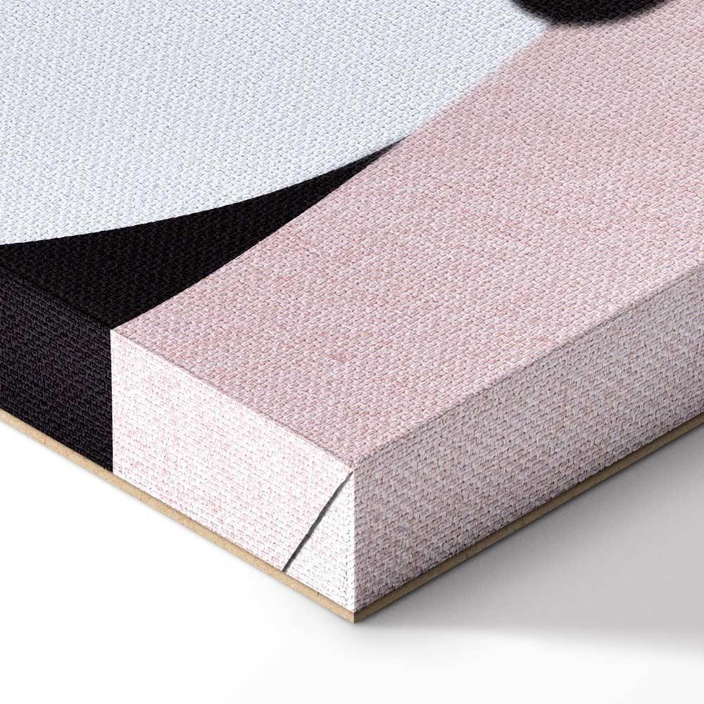 Leinwandbild - Panda with a Balloon (1 Part) Vertical