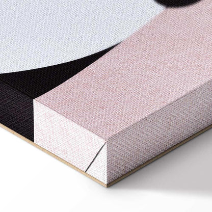 Leinwandbild - Panda with a Balloon (1 Part) Vertical