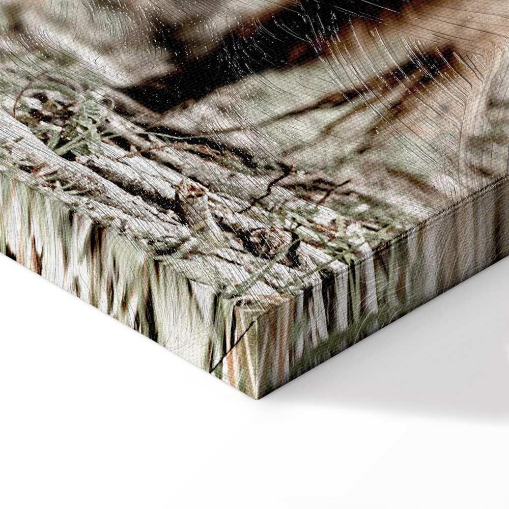 Leinwandbild - Young Stag (1 Part) Vertical