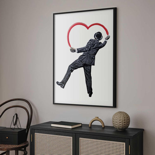 Poster - Elegant Graffiti Artist Artgeist