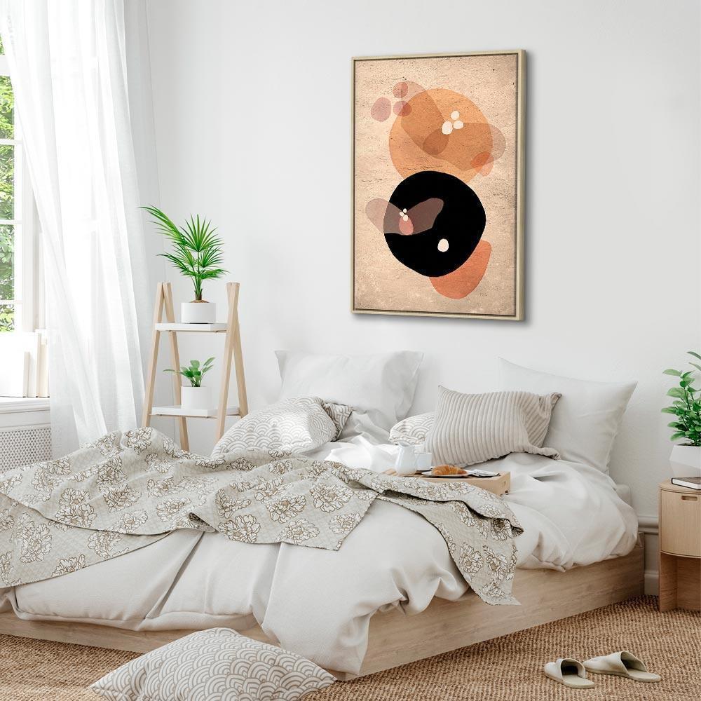 Leinwandbild - Moon Butterfly (1 Part) Vertical