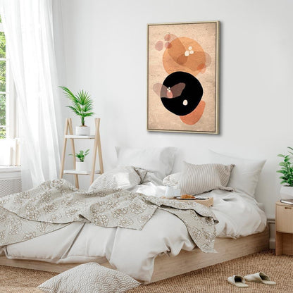 Leinwandbild - Moon Butterfly (1 Part) Vertical