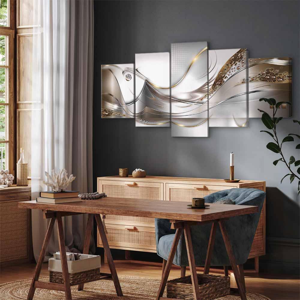 Leinwandbild - Golden Flight