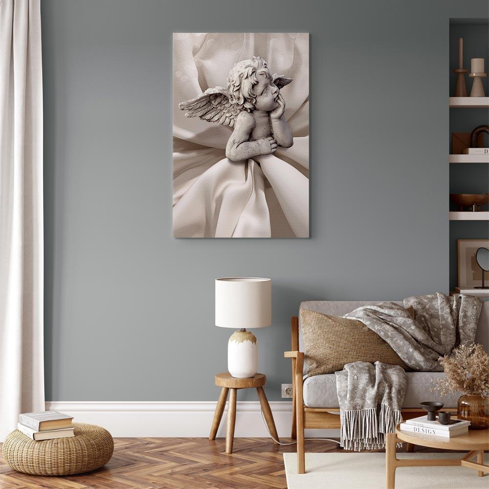 Leinwandbild - Love Thoughts (1 Part) Vertical