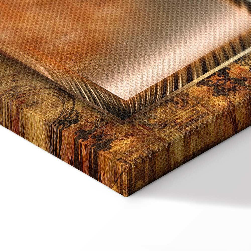 Leinwandbild - Steel Map