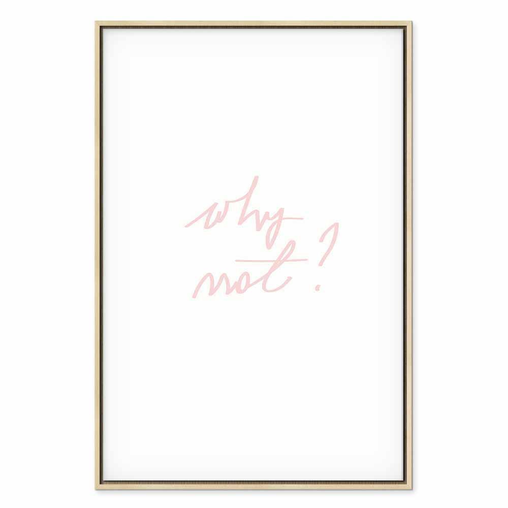 Leinwandbild - Why Not? (1 Part) Vertical