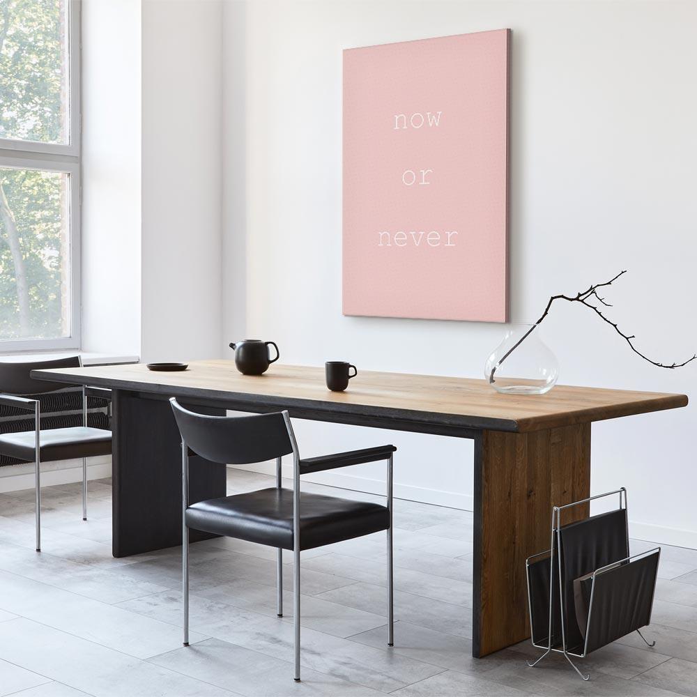 Leinwandbild - Now or Never (1 Part) Vertical