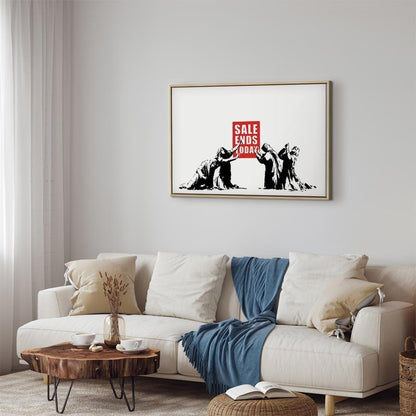 Leinwandbild - Sale (1 Part) Vertical