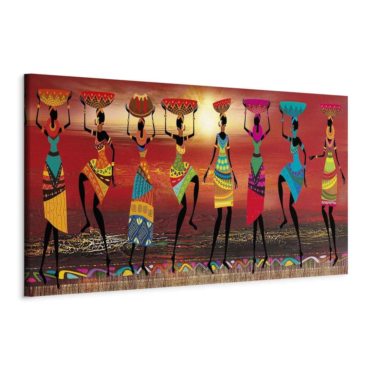 Leinwandbild - African Women Dancing