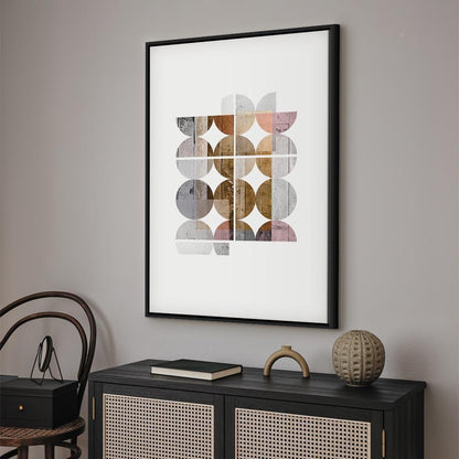 Leinwandbild - Harmonious Shape (1 Part) Vertical