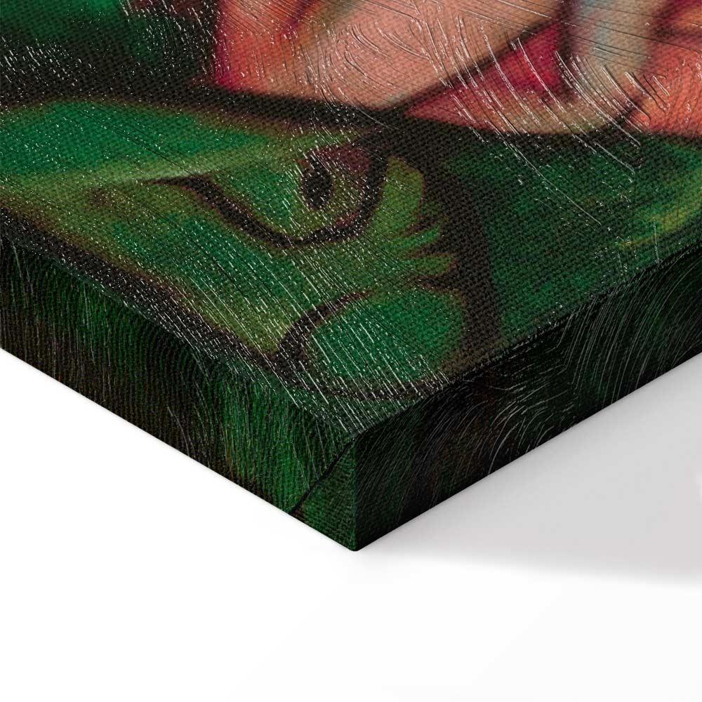 Leinwandbild - Franz Marc – The waterfall (Women under a waterfall)