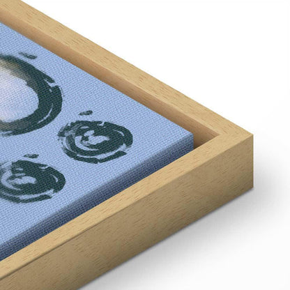 Leinwandbild - Rhythmic Auroras (1 Part) Vertical