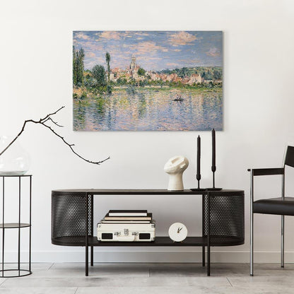 Leinwandbild - Claude Monet – Vue de Vétheuil, Summer