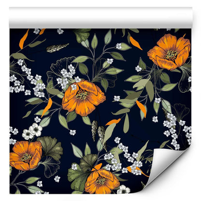 Tapete - Orange Bloom Artgeist