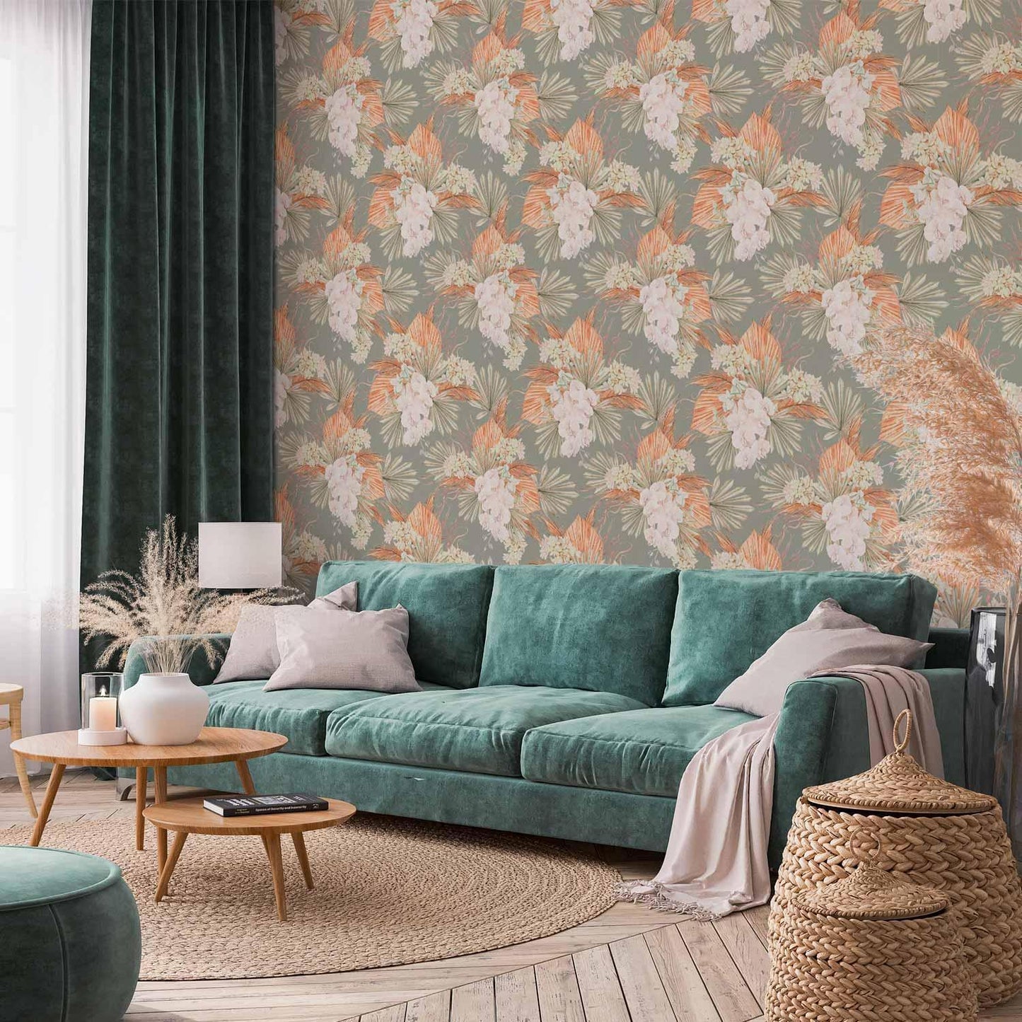 Tapete - Exotic bouquets