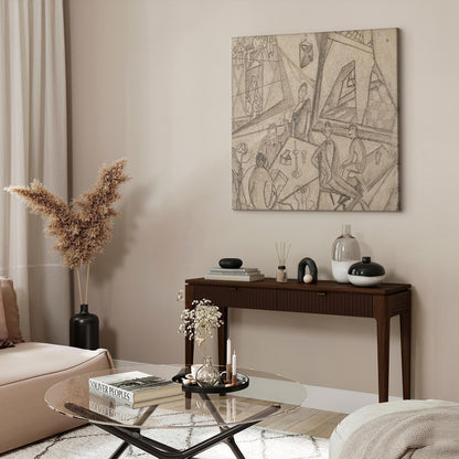 Leinwandbild - Frida Kahlo – Frida and Her Contemporaries