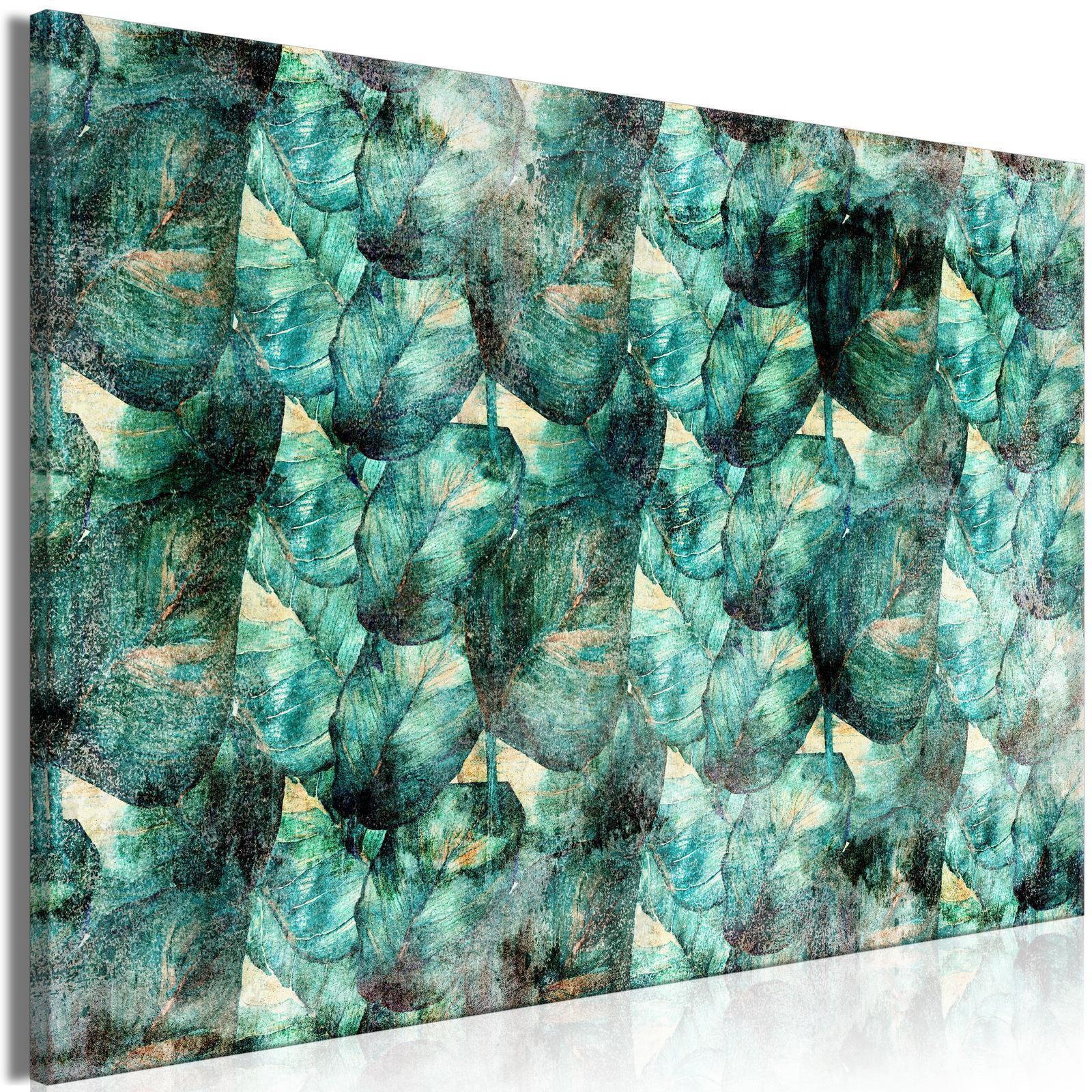 Leinwandbild - Green Thoughts (1 Part) Wide Artgeist