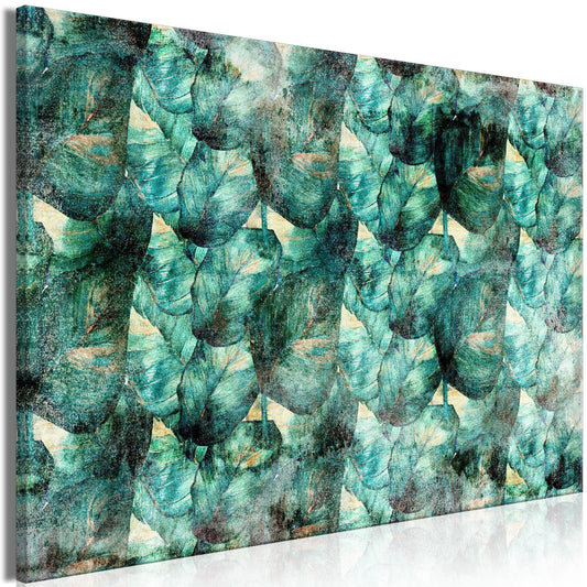 Leinwandbild - Green Thoughts (1 Part) Wide Artgeist