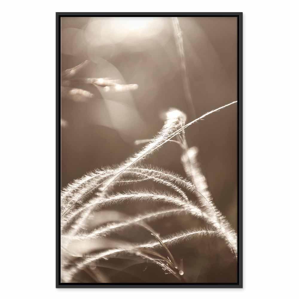 Leinwandbild - Fluffy Grass (1 Part) Vertical