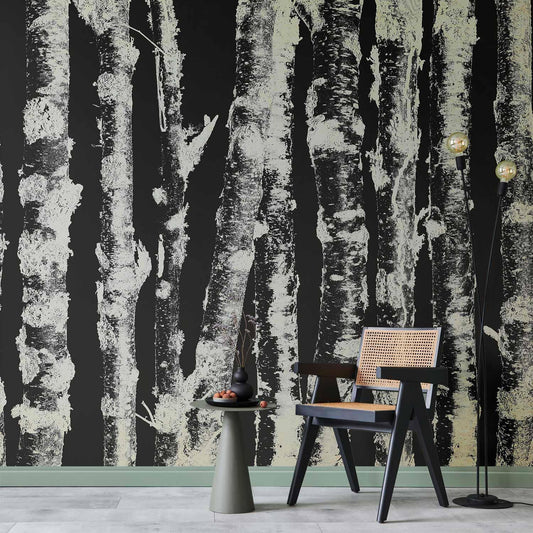 Fototapete - Stately Birches - Second Variant Artgeist