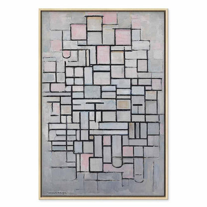 Leinwandbild - Piet Mondrian – Composition No IV