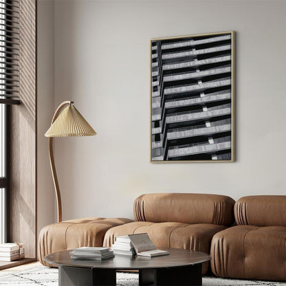 Leinwandbild - Architectural Raster (1 Part) Vertical