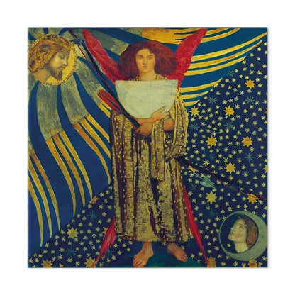 Leinwandbild - Dante Gabriel Rossetti – Dantis Amor
