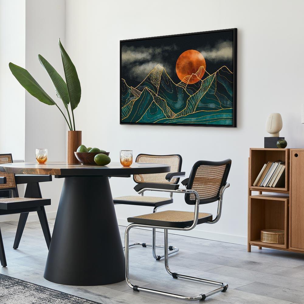 Leinwandbild - Mountain Calm (1 Part) Wide