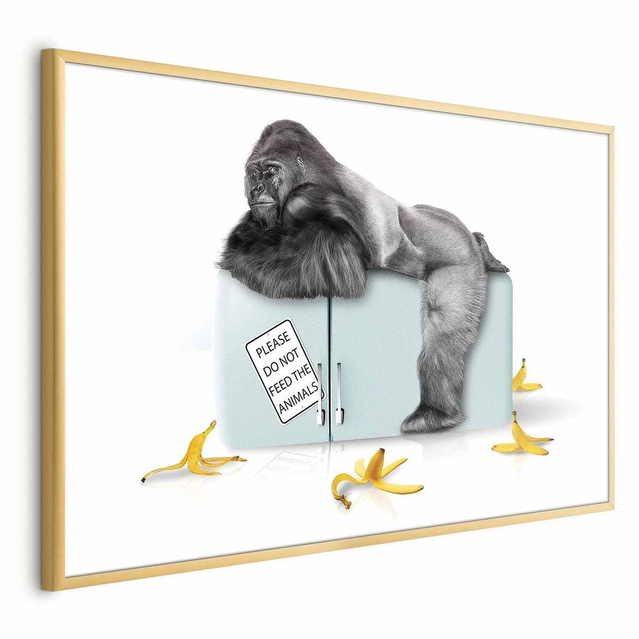 Poster - Hungry Gorilla Artgeist