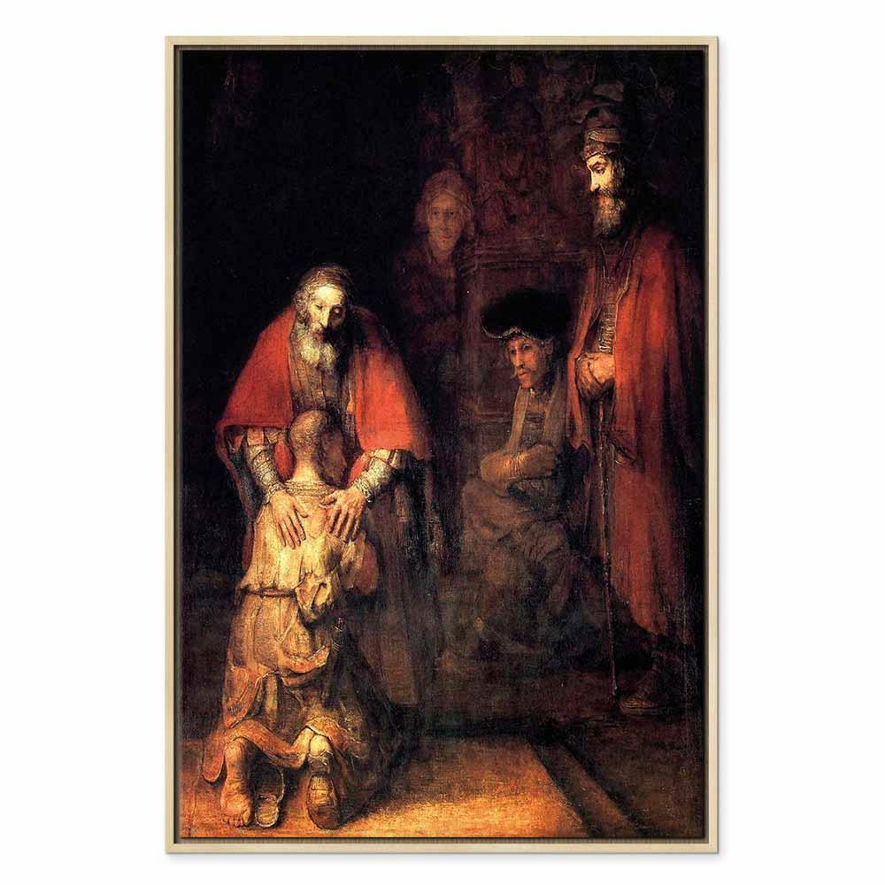 Leinwandbild - Rembrandt – The Return of the Prodigal Son