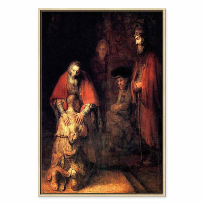 Leinwandbild - Rembrandt – The Return of the Prodigal Son