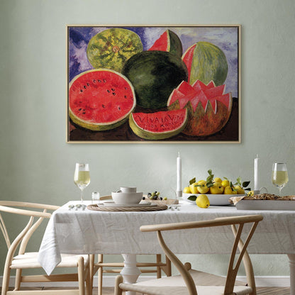 Leinwandbild - Frida Kahlo – Viva la Vida