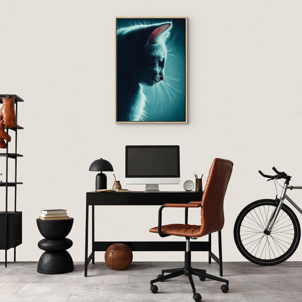 Leinwandbild - Night Tramp (1 Part) Vertical