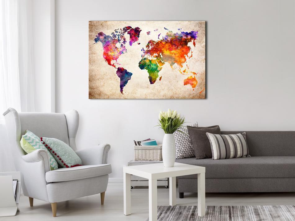 Korkbild - Colourful Universe Artgeist