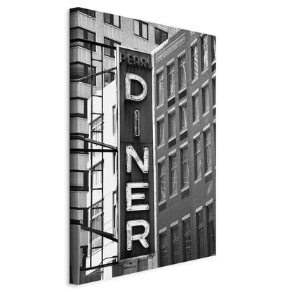 Leinwandbild - New York Neon Sign (1 Part) Vertical