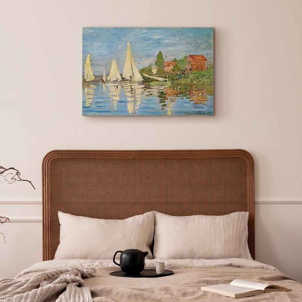 Leinwandbild - Claude Monet – Regattas at Argenteuil