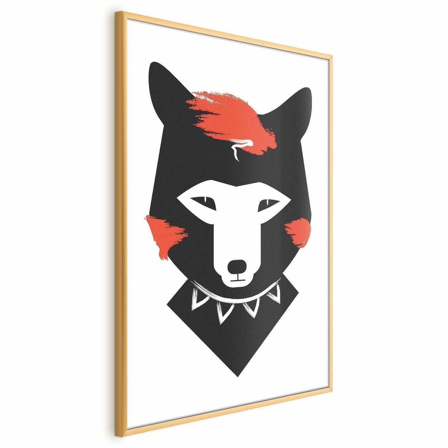 Poster Höflicher Fuchs – Stilvoll & charmant illustriert