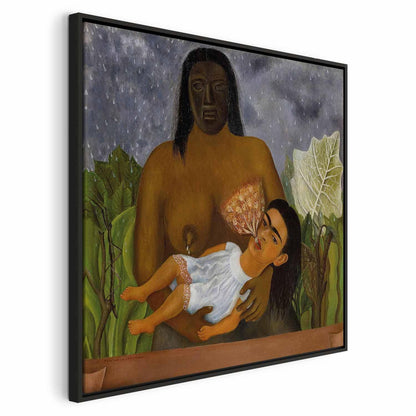 Leinwandbild - Frida Kahlo – My Nurse and I