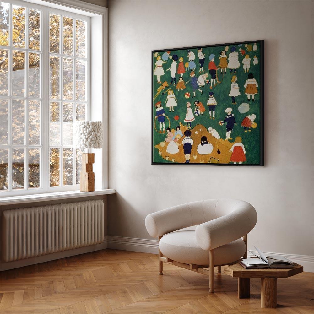 Leinwandbild - Kazimir Malevich – Children