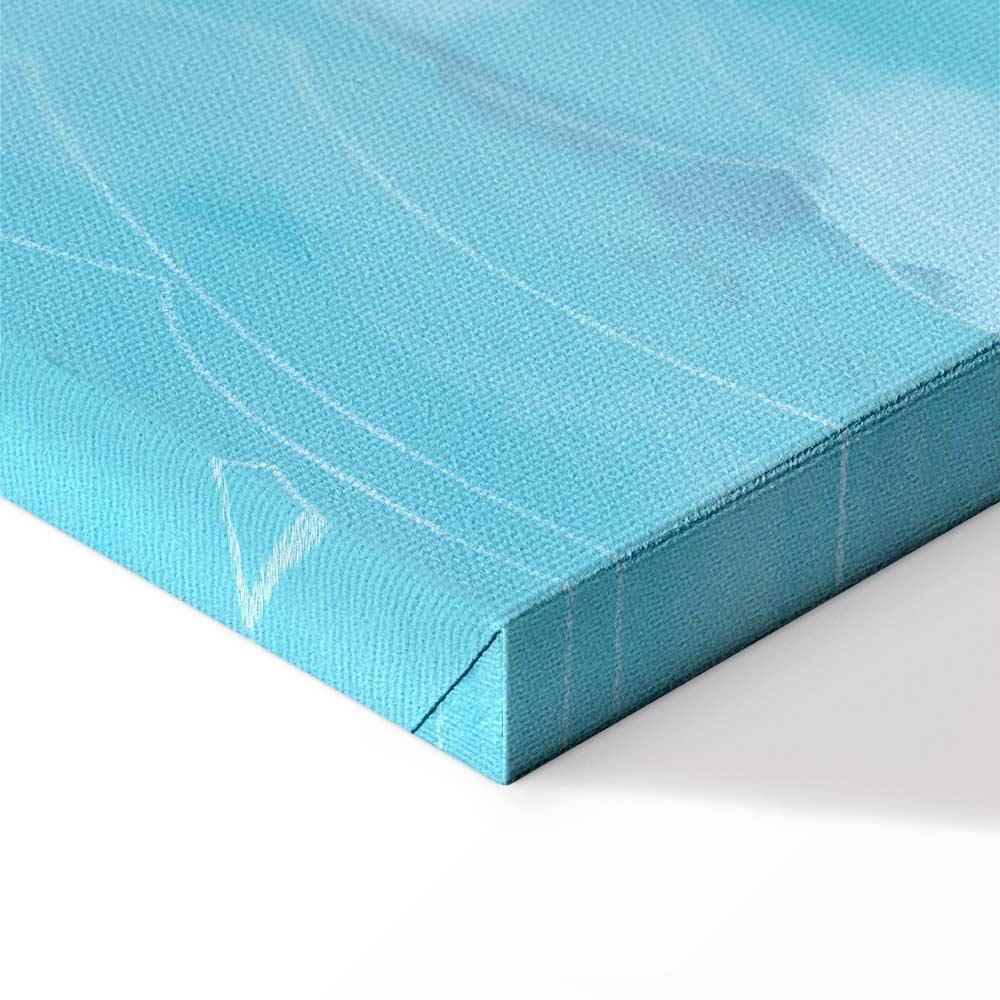 Leinwandbild - Night Waves (1 Part) Wide - Third Variant