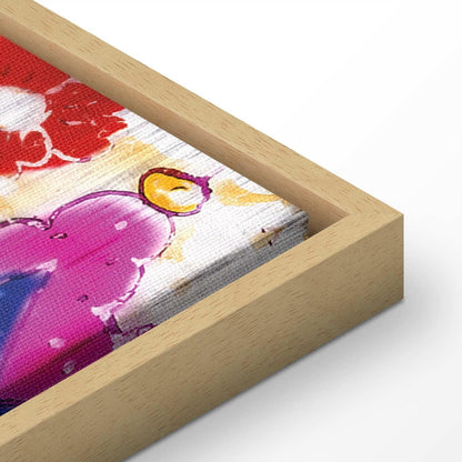 Leinwandbild - Frida Kahlo – The Frame (Self-Portrait)