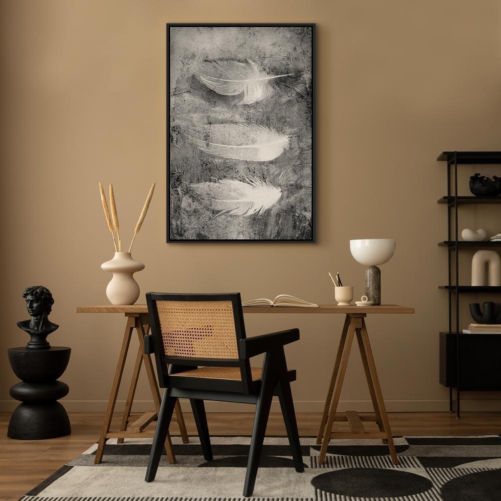 Leinwandbild - Fleeting Mystery (1 Part) Vertical