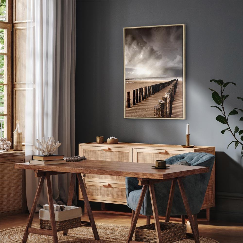 Leinwandbild - Prospect of Hope (1 Part) Vertical