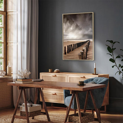 Leinwandbild - Prospect of Hope (1 Part) Vertical