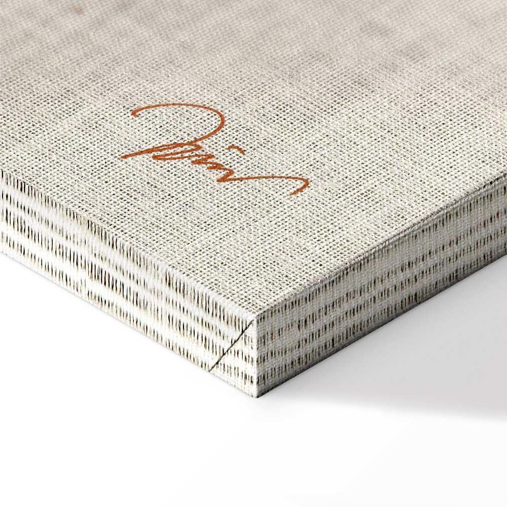 Leinwandbild - Golden Flora (1 Part) Vertical