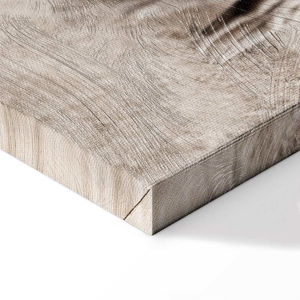 Leinwandbild - White Horses (1 Part) Vertical